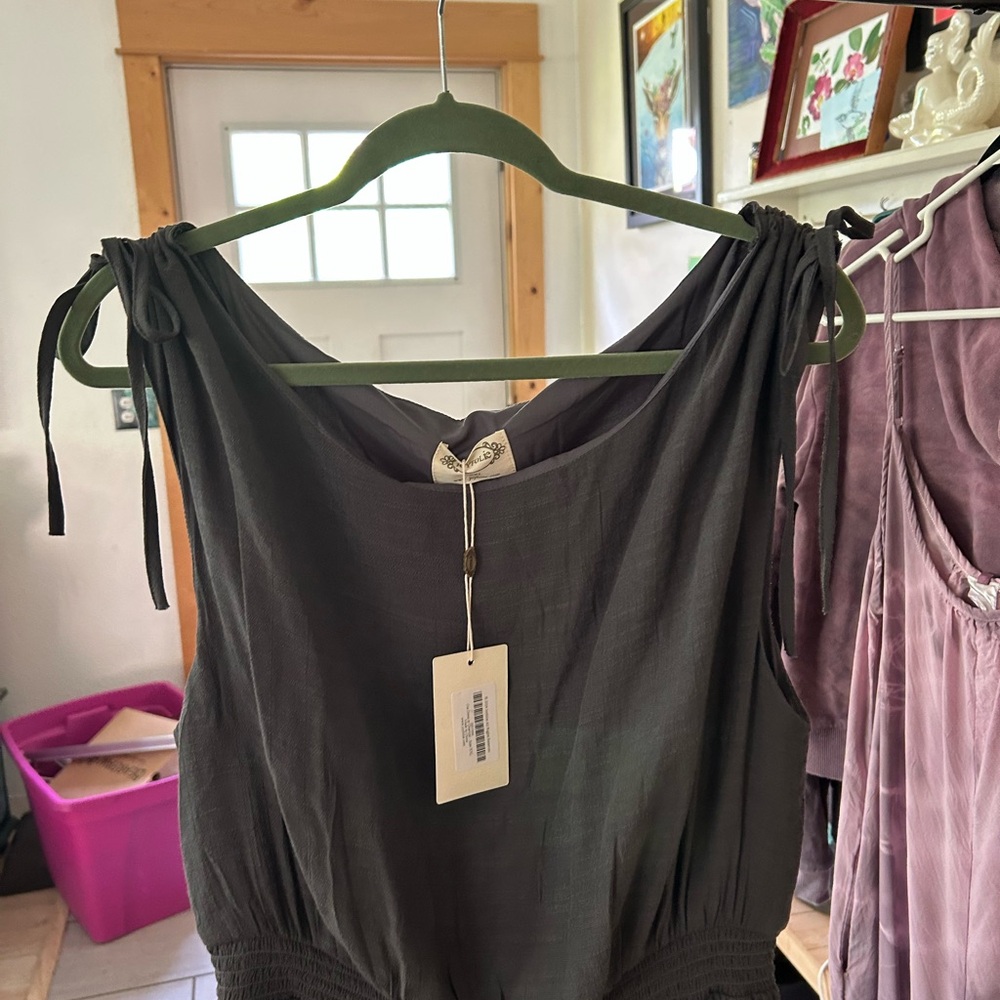 Joyfolie “Rhea” dress in Charcoal size XXL